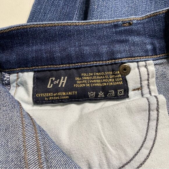 Citizens of Humanity Avedon Skinny Jeans Blue Denim Sz 26 - Picture 9 of 14